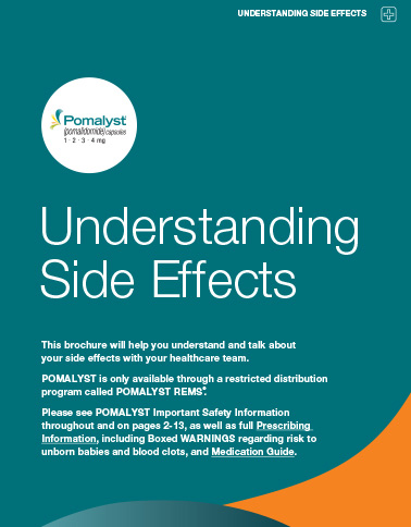 Understanding side effects POMALYST® (pomalidomide) brochure
